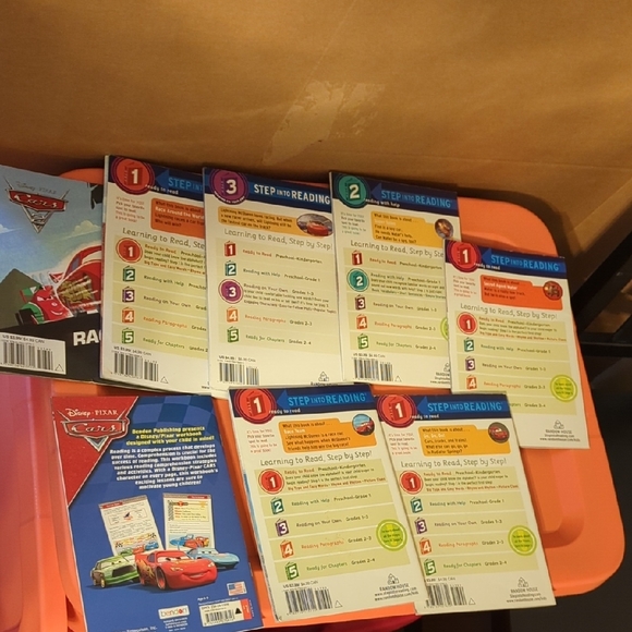 Disney Cars Lot Of 8 Books - Picture 2 of 2